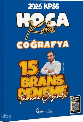 Hoca Kafası 2026 KPSS Coğrafya 15 Deneme Tamamı Çözümlü | benlikitap.c