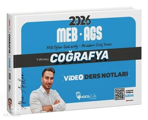 Hoca Kafası 2026 MEB-AGS Coğrafya Video Ders Notları | benlikitap.com