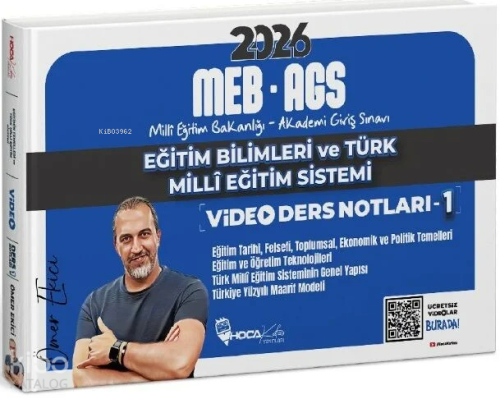 Hoca Kafası 2026 MEB-AGS Eğitim Bilimleri ve Türk Milli Eğitim Sistemi