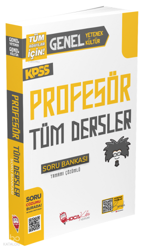 Hoca Kafası KPSS Genel Yetenek Genel Kültür Profesör Soru Bankası Çözü