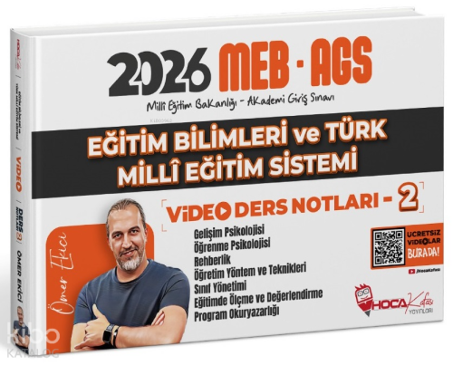Hoca Kafası MEB-AGS Eğitim Bilimleri ve Türk Milli Eğitim Sistemi Vide