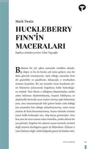 Huckleberry Finn'in Maceraları | benlikitap.com