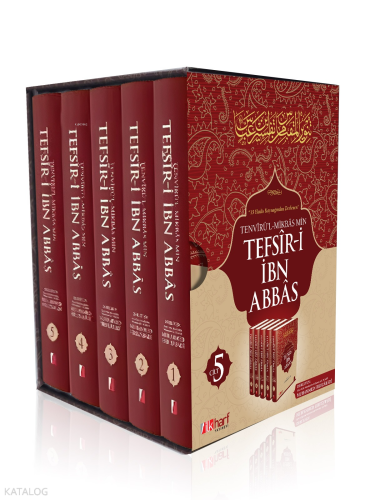İbn Abbas Tefsiri (5 Cilt Takım);15 Hadis Kaynağından Derlenen Tefsir-