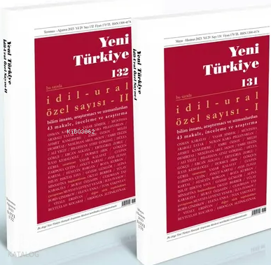 İdil - Ural Özel Sayısı 131-132. Sayılar (2 Cilt) | benlikitap.com