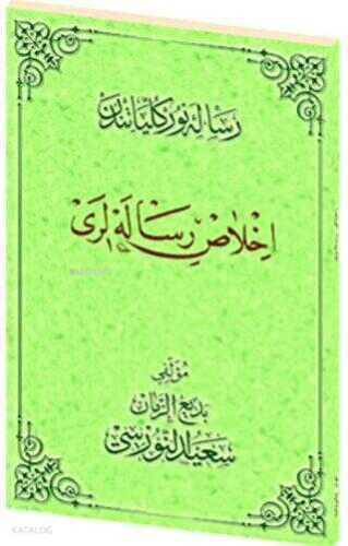 İhlas Risaleleri Osmanlıca | benlikitap.com