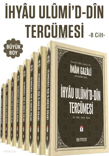 İhya-u Ulumid'd-Din Tercümesi Büyük Boy (8 Cilt Takım) | benlikitap.co