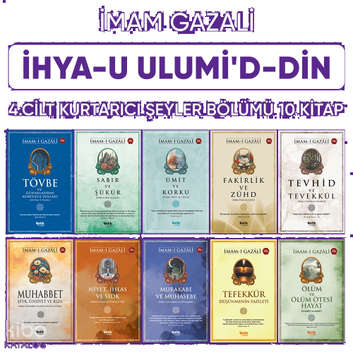 İhyau Ulumiddin 4. Cilt (Kurtarıcı Şeyler 10 Kitap) | benlikitap.com