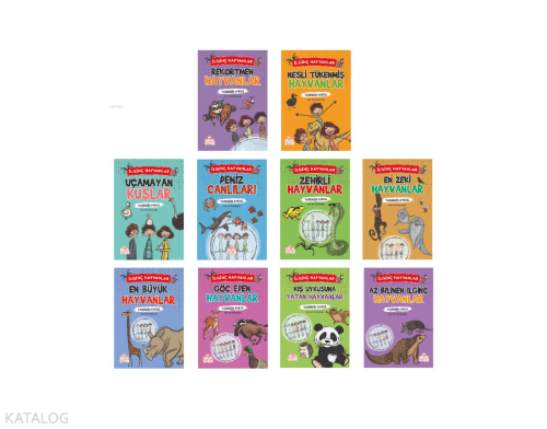 İlginç Hayvanlar (10 Kitap)