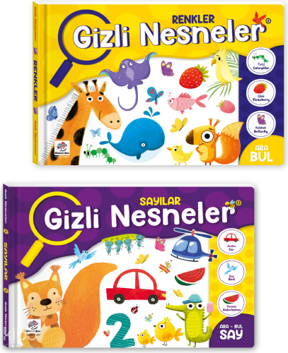 İlk Etkinlik Kitabım Seti (Sayılar-Renkler) (12-36 Ay) | benlikitap.co