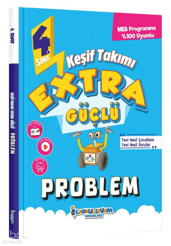 İlkokulluyum 4. Sınıf Keşif Takımı Extra Güçlü Problem | benlikitap.co