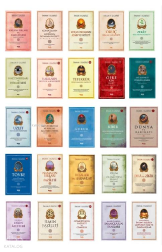 İmam Gazali İhya Kitaplığı 25'li Set