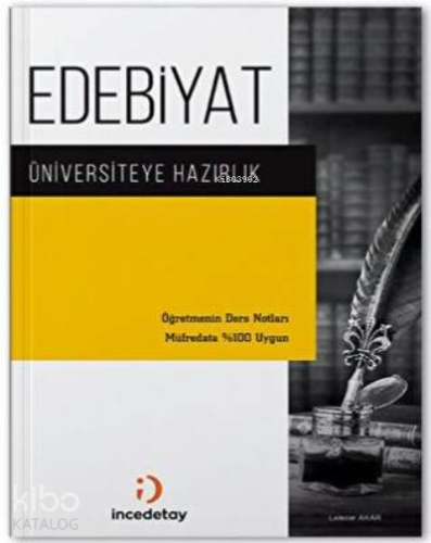 İnce Detay Üniversiteye Hazırlık El Kitabı Edebiya