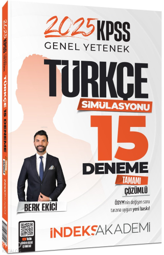 İndeks Akademi 2025 KPSS Türkçe Simülasyonu 15 Deneme Çözümlü | benlik