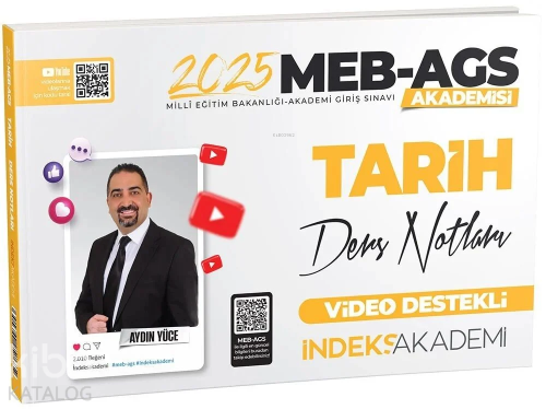 İndeks Akademi 2025 MEB-AGS Akademisi Tarih Video Ders Notları | benli