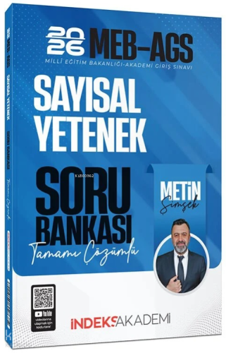 İndeks Akademi 2026 MEB-AGS Sayısal Yetenek Soru Bankası Çözümlü | ben