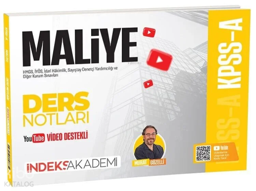 İndeks Akademi KPSS A Grubu Maliye Video Ders Notları