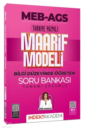 İndeks Akademi MEB-AGS Türkiye Yüzyılı Maarif Modeli Soru Bankası Çözü