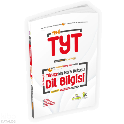 İnformal 2019 YKS Türkçenin Kara Kutusu Dil ve Anlatım Tamamı Çözümlü 