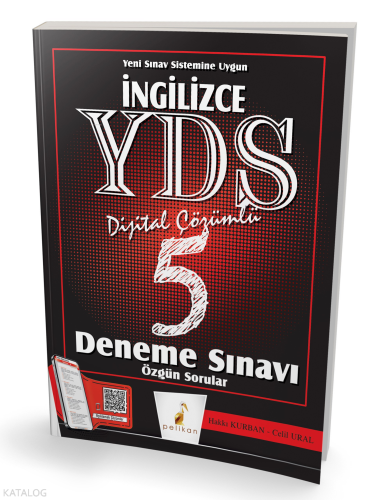 İngilizce YDS Çözümlü 5 Deneme Sınavı | benlikitap.com