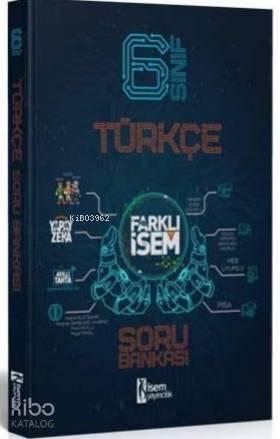 İsem 2021 6.Sınıf Farklı İsem Türkçe Soru Bankası İsem Yayıncılık