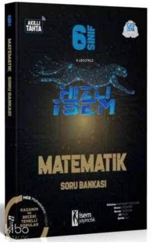 İsem 2021 6.Sınıf Hızlı İsem Matematik Soru Bankası İsem Yayıncılık