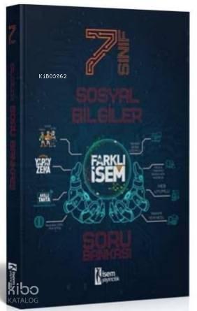 İsem 2021 7.Sınıf Farklı İsem Sosyal Bilgiler Soru Bankası İsem Yayıncılık