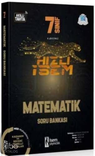 İsem 2021 7.Sınıf Hızlı İsem Matematik Soru Bankası