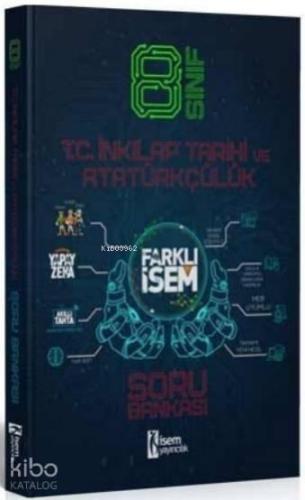 İsem 2021 8.Sınıf Farklı İsem İnkılap Tarihi ve Atatürkçülük Soru Bank
