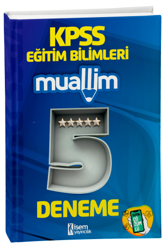 İsem KPSS Eğitim Bilimleri Muallim 5 Deneme