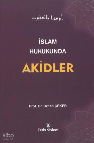 İslam Hukukunda Akidler
