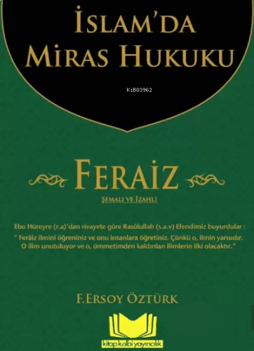 İslamda Miras Hukuku Feraiz | benlikitap.com