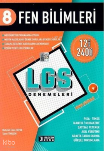 İşler 8.Sınıf Lgs Deneme Fen Bilimleri | benlikitap.com