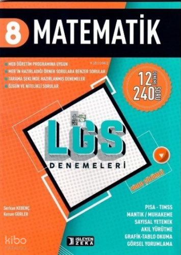 İşler 8.Sınıf Lgs Deneme Matematik | benlikitap.com