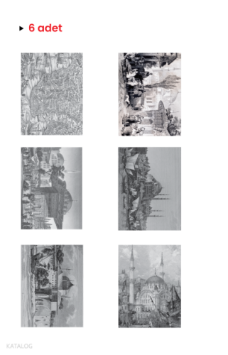 İstanbul Koleksiyonu-1 - 6’lı | benlikitap.com