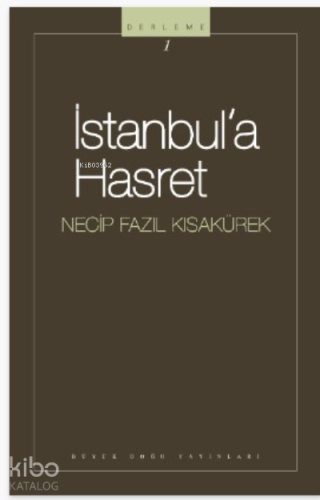 İstanbul'a Hasret (Kod:81) | benlikitap.com