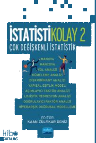 İstatistikolay 2;Çok Değişkenli İstatistik