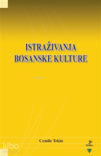 Istrazivanja Bosanske Kulture - ön kapakIstrazivanja Bosanske Kulture - arka kapak Istrazivanja Bosanske Kulture