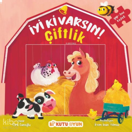 İyi ki Varsın! Çiftlik (Yapbozlu Kitap)