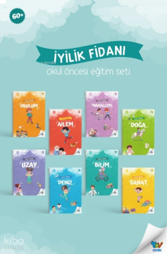 İyilik Fidanı - Okul Öncesi Eğitim Seti ( 8 Kitap ) | benlikitap.com