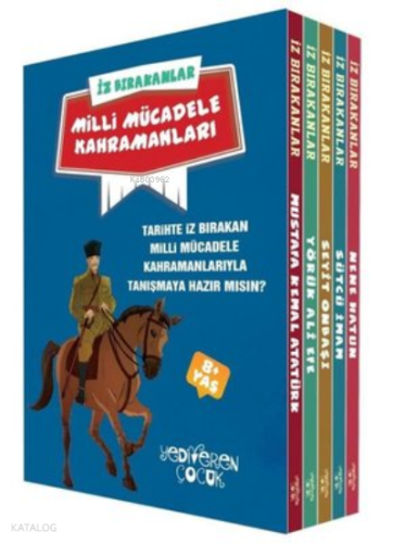 İz Bırakanlar - Milli Mücadele Kahramanları Seti - 5 Kitap Takım | ben