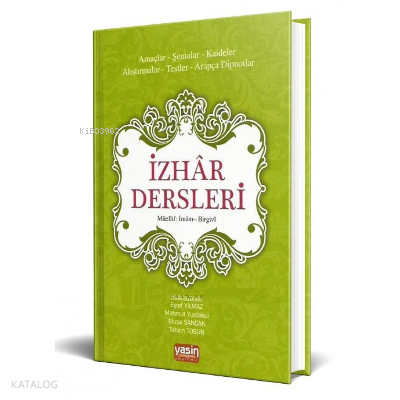 İzhar Dersleri | benlikitap.com