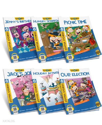 Joyful Storıes Grade 6 ( 6 Sınıf ) | benlikitap.com