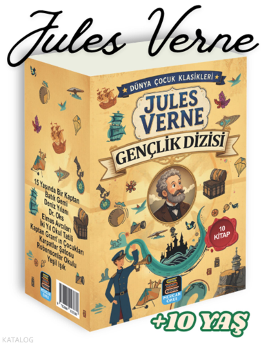 Jules Verne Gençlik Dizisi (10 Kitap) | benlikitap.com