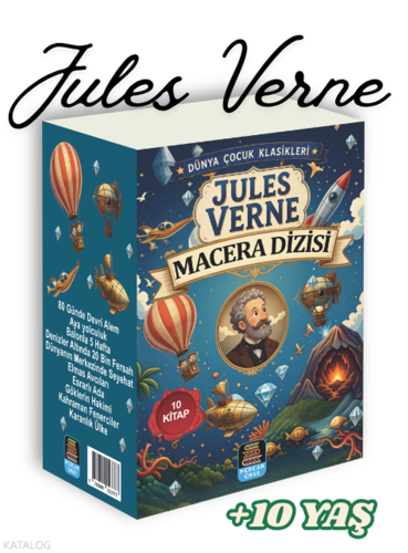 Jules Verne Macera Dizisi (10 Kitap) | benlikitap.com