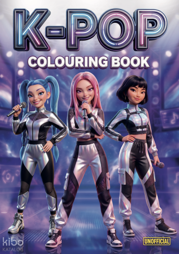 K-Pop: Colouring Book | benlikitap.com