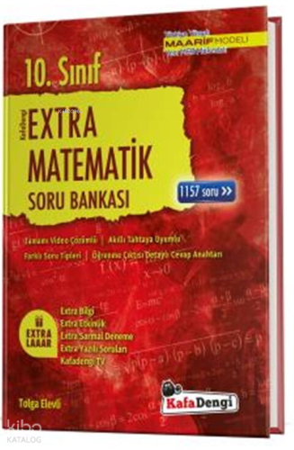 Kafa Dengi 10. Sınıf Extra Matematik Soru Bankası (Tümü Video Çözümlü)