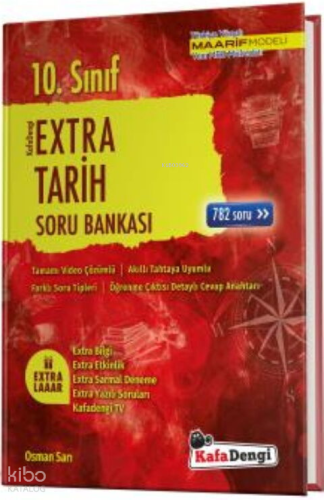 Kafa Dengi 10.Sınıf Extra Tarih Soru Bankası(Tümü Video Çözümlü)