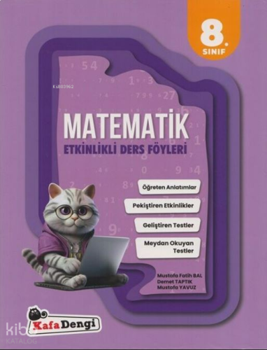 Kafa Dengi Yayınları 8. Sınıf Matematik Etkinlikli Ders Föyleri | benl