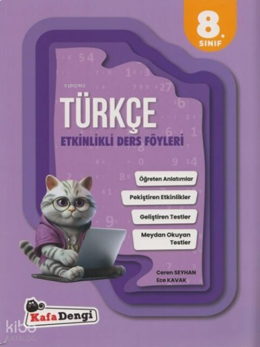 Kafa Dengi Yayınları 8. Sınıf Türkçe Etkinlikli Ders Föyleri | benliki