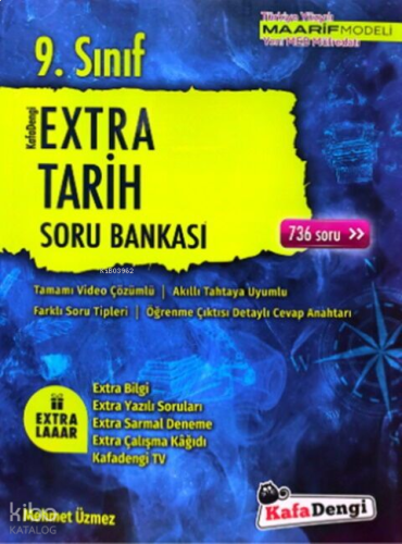 Kafa Dengi Yayınları 9. Sınıf Tarih Extra Soru Bankası
